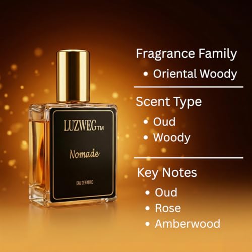 Image of Nomade 30 ml Perfume (Oud & Woody) | Spicy Unisex EDP | Long Lasting Sensual Fragrance | Premium Travel Size Perfume for Men & Women | Everyday Romantic Scent | Gift for Him & Her