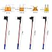 MuHize Fuse Taps - 4 Types 12 Pack Add-A-Circuit Adapters for Micro2/Mini/ATC/ATS Low Profile Fuses, Easy Plug & Play Installation for Dash Cams, LED Lights (12V Car/Truck)