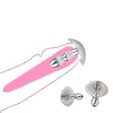 4PCS Male Stainless Steel Urethral Plug Masturbation Urethral Expansion Insertion Stick Expansion Trainer Massage Urethral Expander BDSM 7/8/9/10mm