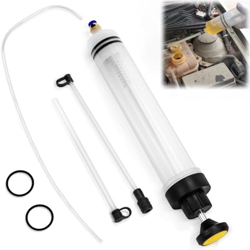ZDL - ZDL Seringue a Huile,500mL Huile Aspiration Seringue,Pompe Extraction Liquide de Frein,Car Oil Fluid Extractor,Seringue D'aspiration D'huile,avec Tube Extension-Seringue Vidange Pompe à Main