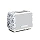 VQ Laura Ashley Toaster 2-Scheiben-Toaster mit einstellbaren Heiz-, Auftau- und Aufwärmmodi - Toaster aus Edelstahl Vintage-Toaster mit Aufsatz zum Aufwärmen von Croissants -China Rose