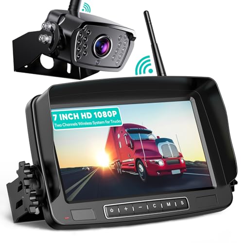 eRapta 7'' LCD Kabellose Rückfahrkamera Set