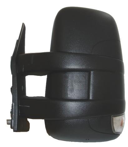CG94 REARVIEW Manual BR. Short CFAN. Integ. Left [Driving Side] for Car: Daily - Black Cap