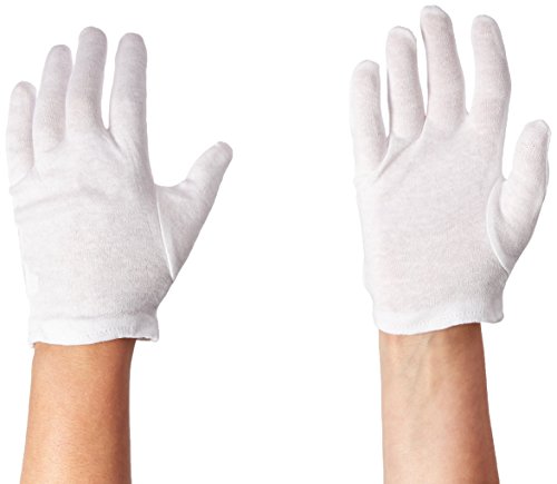 Dermatological Cotton Gloves-Ladies, Small, Cara 81-4 Pairs