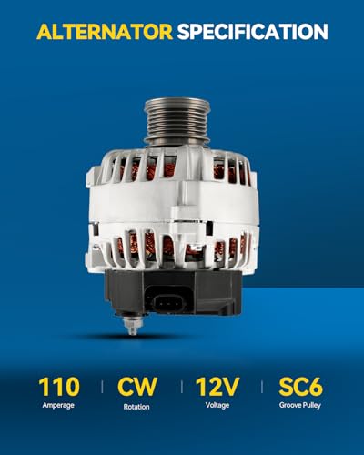 Image of PHILTOP Alternator for Nissan Sentra 2013-2016, Sentra 2017-2019 1.8L