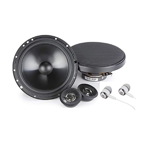 JBL GTO629 6.5″ GTO 2-Way 360 Watts MAX Power Grand Touring Series Coaxial Car Audio Speakers Bundled with Alphasonik