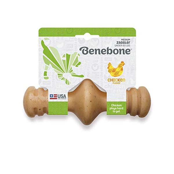 Benebone Zaggler Rolling Dog Chew Toy