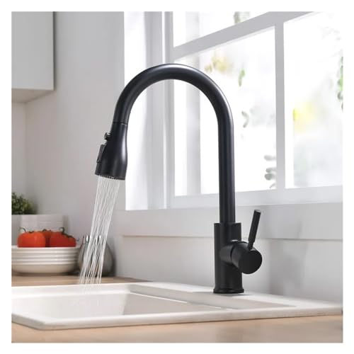 Grifo de cocina monomando extraíble para evitar salpicaduras y limpiar sin esfuerzo 5