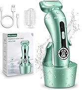 Electric Razor for Women for Legs Bikini Trimmer Electric Shaver for Women Underarm Public Hairs ...