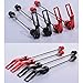 XANHOY 1 Pair Bike Wheel Front And Rear Skewers Clip Mountain Accessories Cycling Tools Set