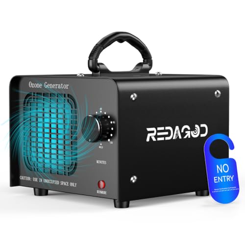 Redagod Ozone Generator 48000mg/h Industrial Air Purifier 120 Min Timer