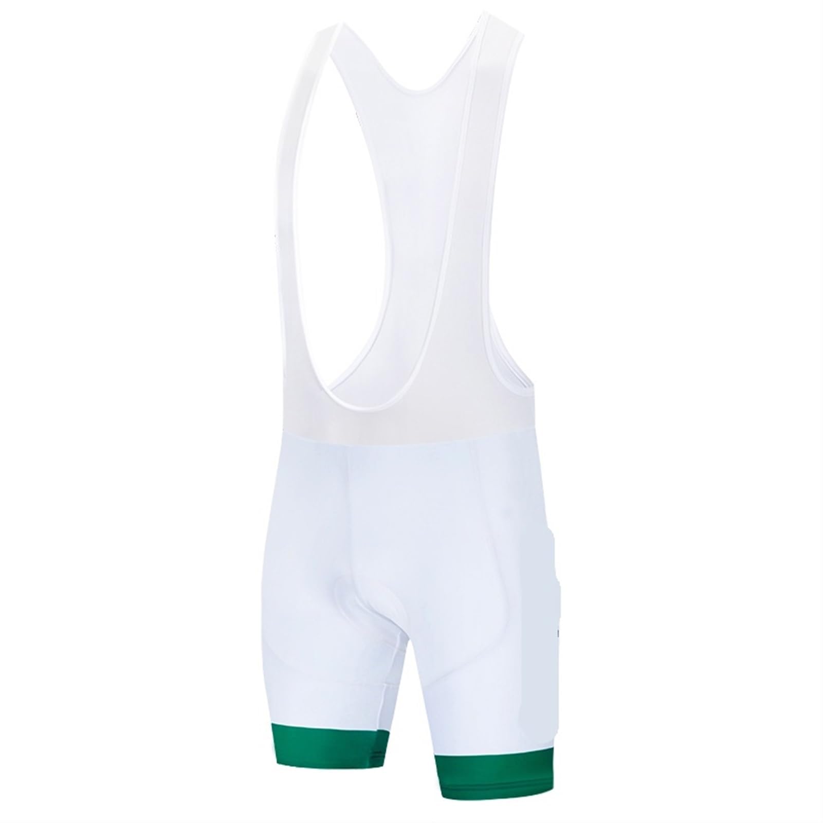 Culotte Ciclismo Hombre Pantalones cortos deportivos blancos for ciclismo for hombre y mujer, pantalones cortos de ciclismo de secado rápido, pantalones con tirantes for bicicleta Ropa Ciclismo Hombre