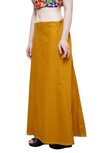 Image of Pistaa combo of 3 Women's Cotton Best Indian Readymade Inskirt Saree petticoats