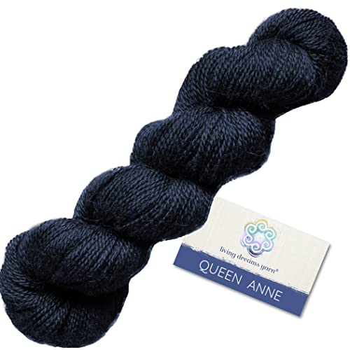 Living Dreams QUEEN ANNE LACE Yarn. Luxuriously Soft 100% Baby Alpaca: Royal Velvet