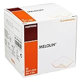 MELOLIN 5x5 cm Wundauflagen steril 25 St