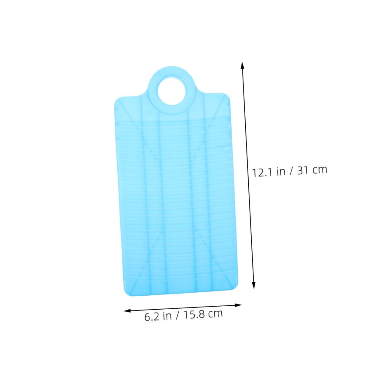 4 Stück-pack Kleiner Waschbrett aus Kunststoff für Handwäsche Blau | 12, 2 X 6, 2 Zoll, Rutschfestes Hänge Design, Kompakte Form für Camping und Outdoor Abenteuer