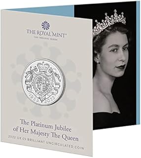 Queen Elizabeth II Platinum Jubilee 2022 UK £5 Royal Mint Pack