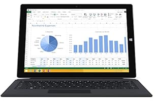 Microsoft Surface Pro 3 512GB WiFi Tablet + Black Type Keyboard Bundle (12-Inch Touchscreen, 1.7GHz Intel Core i7, 8GB Ram)
