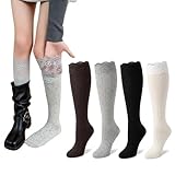SHIFANTREE Women's Coquette Knee High Socks, Aesthetic...