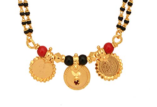 Gold Plated Copper Golden Mangalsutra for Women No.152M ( Length 24.00 inches )-image-21