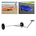 OUGWFYANG Sailboat Trailer, Sailboat Dolly, Trolley for Small Boat Fishing Boats Small Motors, 88.18 lbs Max. Load Capacity