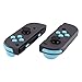 eXtremeRate Heaven Blue Replacement ABXY Direction Keys SR SL L R ZR ZL Trigger Buttons Springs, Full Set Buttons Repair Kits with Tools for Nintendo Switch Joy-Con JoyCon Shell NOT Included