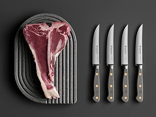 Wüsthof Classic Velvet Oyster 4 Piece Steak Knife Set #TOP3
