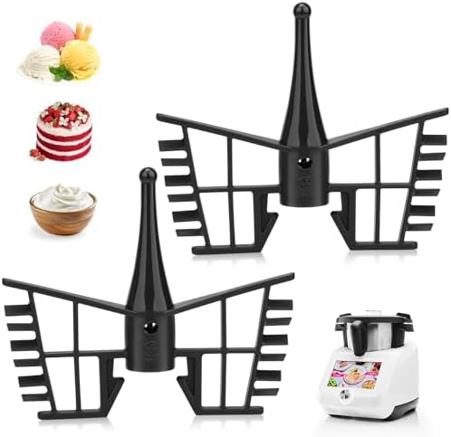 Lot de 2 fouets avec papillon pour Monsieur Cuisine Connect et Sm...