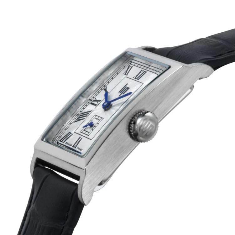 Lip Churchill T18 - Reloj con esfera de sol - Cuero negro, correa