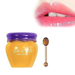 Hosuho Natural Essence Bálsamo Labial Hidratante Crema de Labios Anti-Secado Cuidado de Labios Nutrir Lip Plumper…