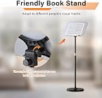 Adjustable Portable Floor Lectern Podium Stand for Churches Lecterns & Podiums | Book Stand Cookbook Stand, Music Stand Floor Book Stand, Book Stand for Reading, Podium Stand Pulpits