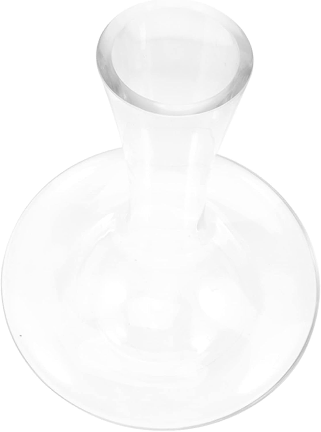 OUNONA Elegant Wine Decanter Red Wine Pourer Carafe Glass Liquor Divider for Whiskey Vodka Brandy