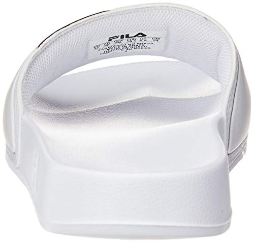 Chinelo F-Beach, Fila, Masculino, Branco/Preto, 41