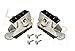 Little Giant King Kombo Sure-Set Feet Kit 15099 – Replacement Swivel Feet for King Kombo 1.0 & 2.0 Ladders – Built-in Spikes, Rubber Tread Pads – Enhanced Grip & Safety – 24677 & 24678