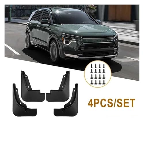Guardabarros para Kia Niro HEV con cobertura total y protección anti-salpicaduras 8