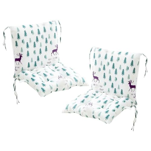 Coussin chaise dossier haut extérieur lot de 2 : finies les assises dures et mouillées
