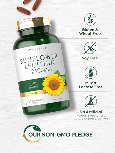 Carlyle Sunflower Lecithin Softgel Capsules