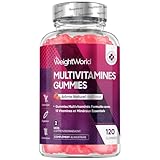 Gummies Multivitamines et Minéraux 120 Gummies Vegan 2 Mois de Stock, 13 Vitamines et Min...