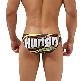 JOINFUN Men's Sexy Animal Print Cotton Boxer Briefs Underwear Shorts Hot Hipster Bikini XXL