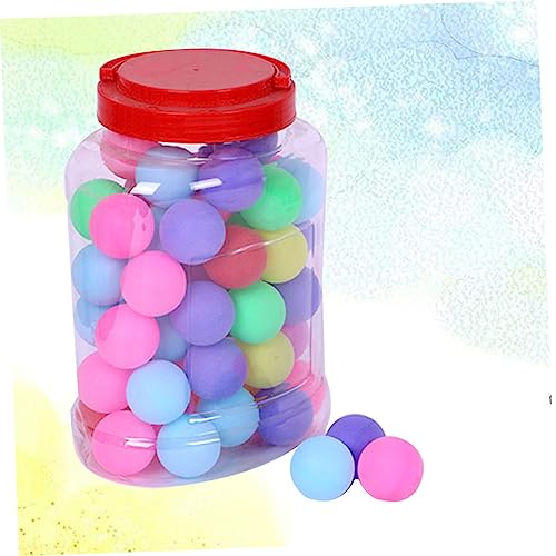 CLISPEED 120 Pcs Pong Para Bolas Aleatórias De Treinamento De Cor Mm