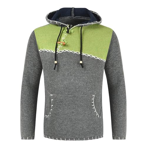 Sweat à capuche homme zippé en micropolaire grande taille du M au 5XL