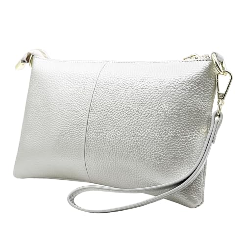 Image of Beurlike Leather Wristlet Wallet Clutch Purses For Women Small Crossbody Phone Bags
