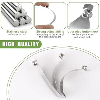 Wand Button Lock Replacement for Rainbow Vacuum Cleaner C-Clip,E2 Vacuum Wands Stainless Steel Wand Push Release Latch Lock R12587B(4PCS)