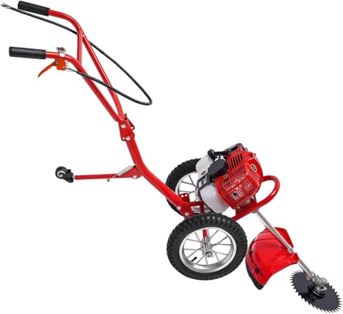 Lawn Mower 49CC 2-Stroke Gasoline Mower Grass Trimmer for Garden