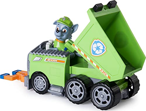 Paw Patrol – Rocky’s Recycle Dump Truck Vehicle With Rocky Figure #TOP2