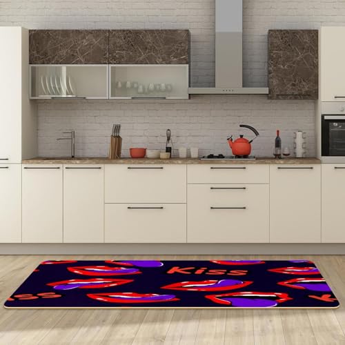 Alfombrillas de cocina lavables VAPOKF alfombra pasillo absorbente y antideslizante pack 2 3