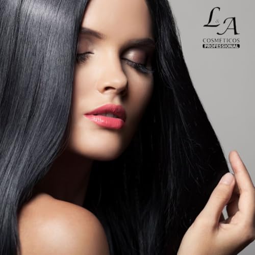 Tonalizante Preto Intenso Sem Amônia La Cosmeticos 300g