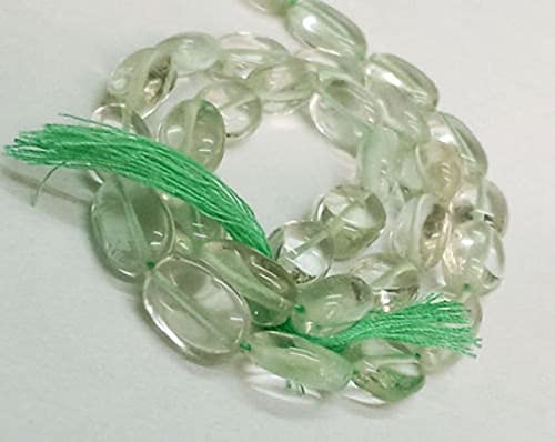 Améthyste verte en perles lisses authentiques pour éviter les imitations en plastique