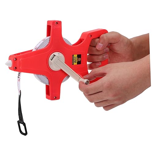 Cinta métrica 30 m acero inoxidable Gadpiparty retráctil miniatura 3