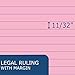 ROARING SPRING Enviroshades Recycled Legal Pads, 50 Sheets, 8.5